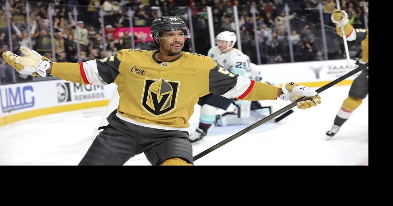 Golden Knights win 3rd straight with 6-2 victory over Kraken