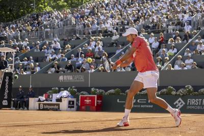 Djokovic clinches his 100th career singles title at Geneva Open