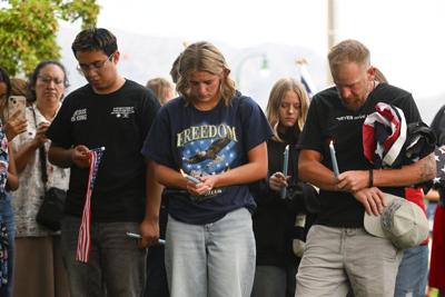 A college campus, a fiery speaker - and then a single gunshot