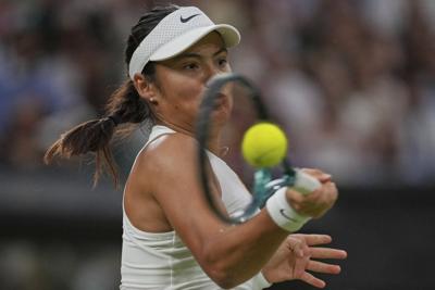 Raducanu frustrated by racket tension problem in Wimbledon loss to Sabalenka