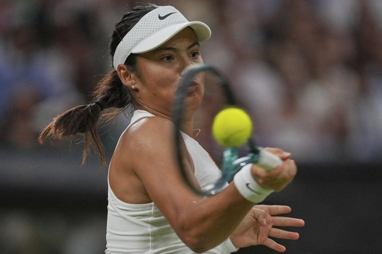 Raducanu frustrated by racket tension problem in Wimbledon loss to Sabalenka