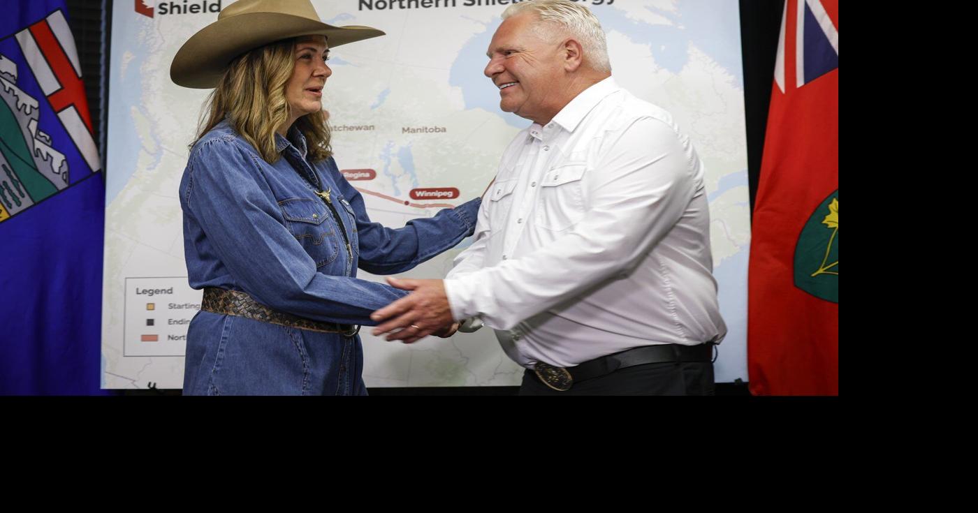 Alberta, Ontario premiers set to share stage in Calgary to talk energy policy