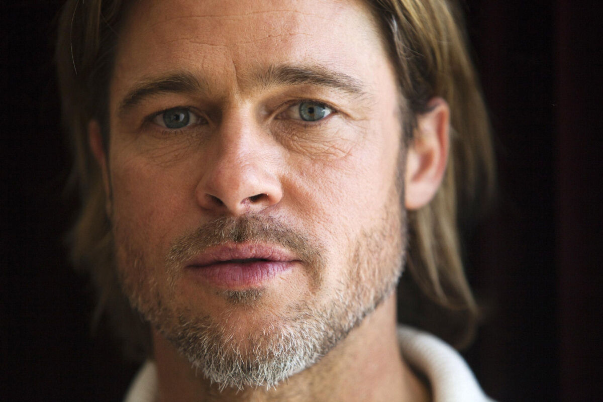 Brad Pitt throws a curveball picture image