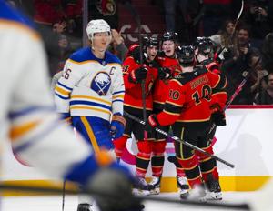 Senators move into wild-card spot, prevent Sabres from clinching in 4-1 win