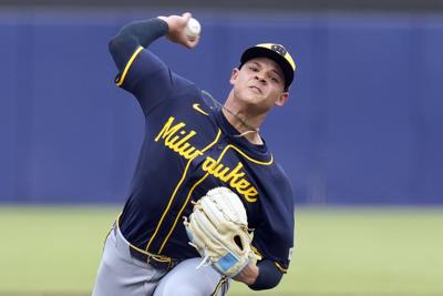 Brewers send RHP Tobias Myers to Triple-A Nashville and recall reliever Elvis Peguero