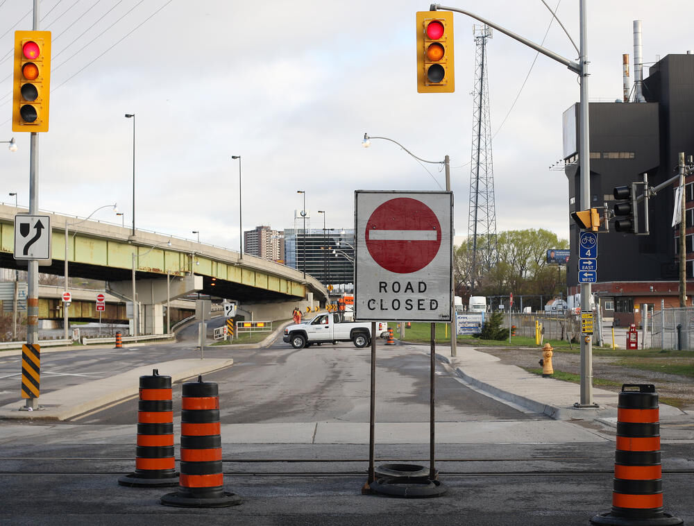 DVP closed today other closures downtown