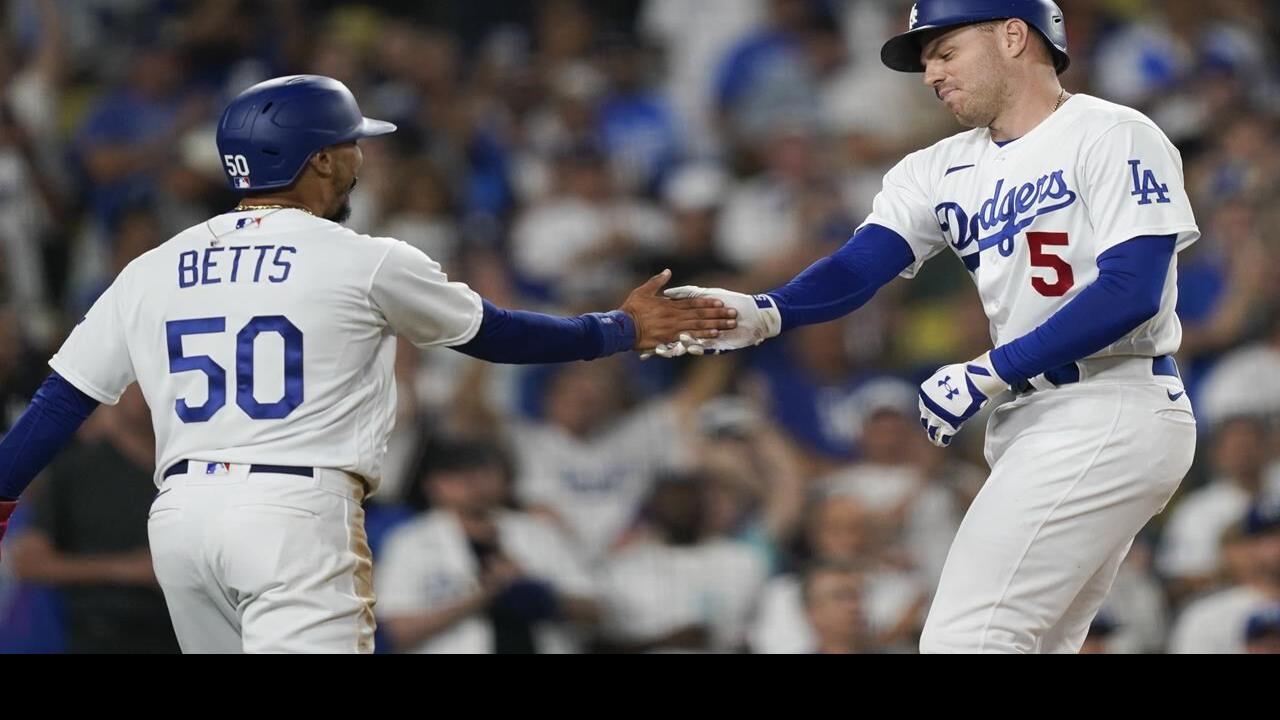 Tommy Pham reacts after D-backs sweep Dodgers in NLDS