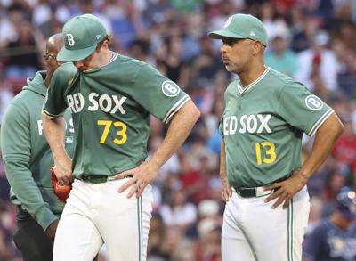 Red Sox RHP Hunter Dobbins says he's done for season after tearing right ACL