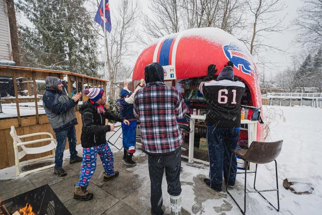 Canadian Bills fans revel in team's success despite agony of being parked  at home