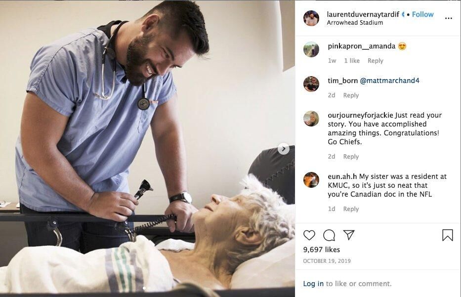 Canadian doctor is first player to opt out of NFL season