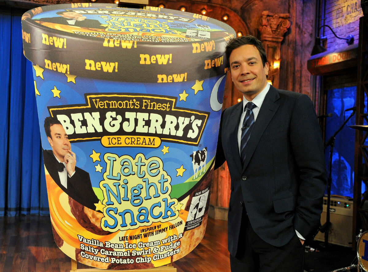 Jimmy fallon ice cream discount