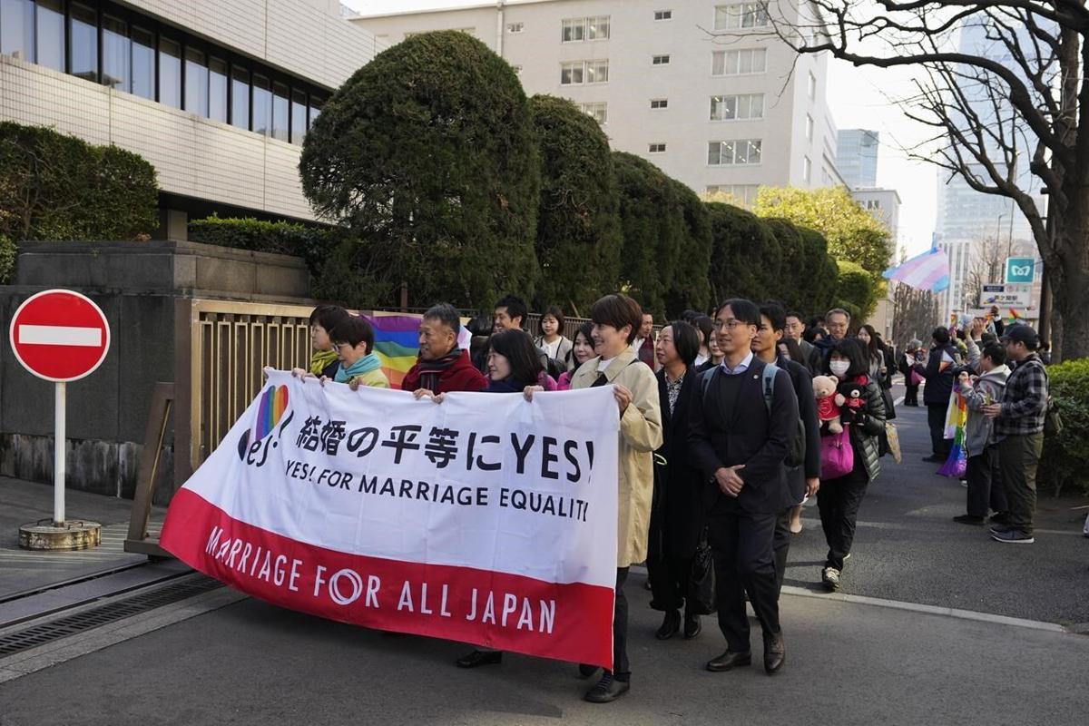 A Japanese court says denying same-sex marriage is unconstitutional and  calls for urgent change