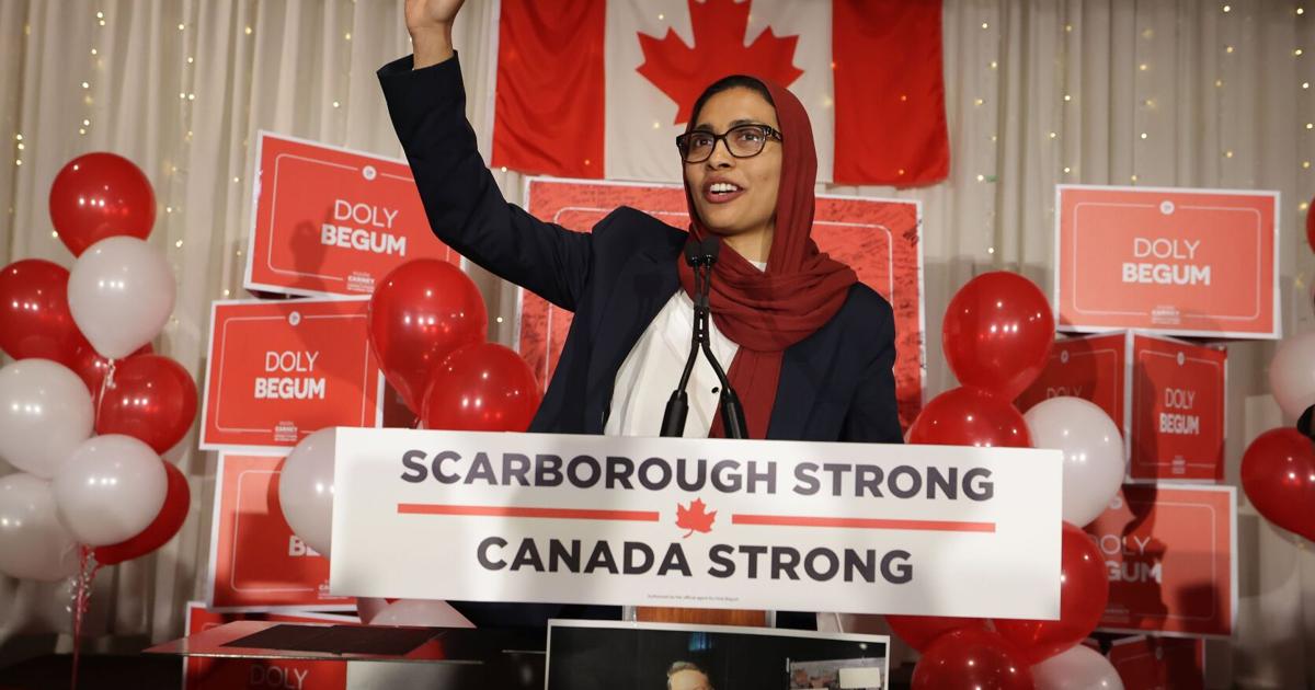 Liberal Doly Begum projected to win byelection in Scarborough Southwest