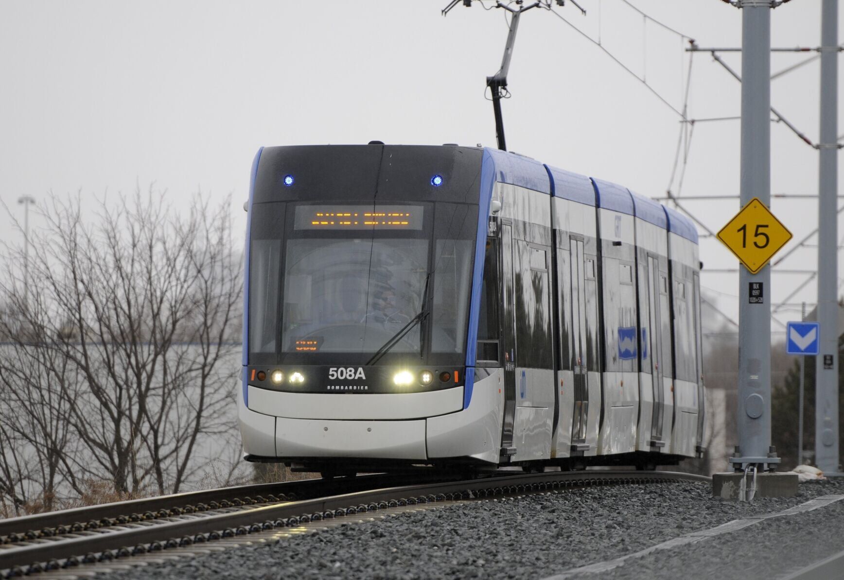 Woman dies after being struck by ION light rail train in Waterloo, Ont.; police investigate, no charges laid