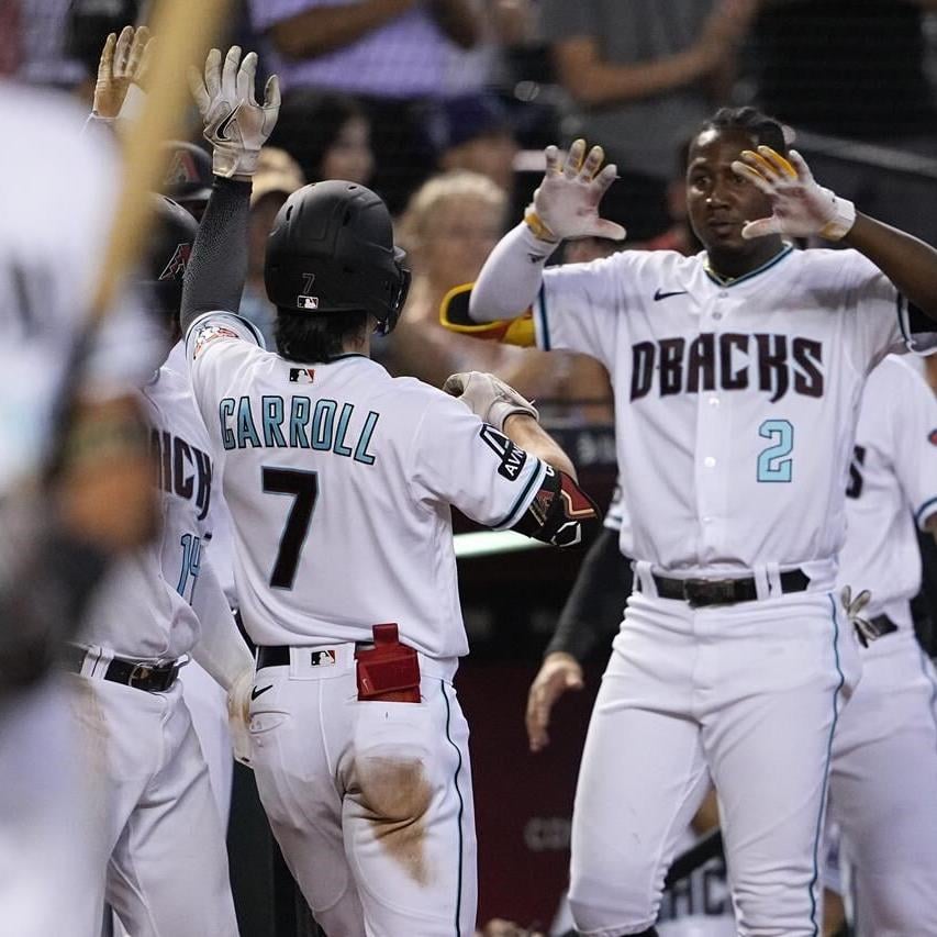 Rookie Corbin Carroll hits go-ahead, 2-run homer in 8th in Diamondbacks'  3-2 win over Reds - The San Diego Union-Tribune