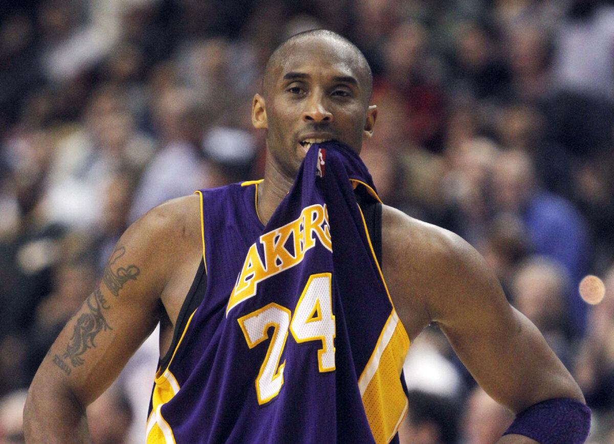 The Real Reason Why Kobe Bryant Chewed On His Jersey All The Time