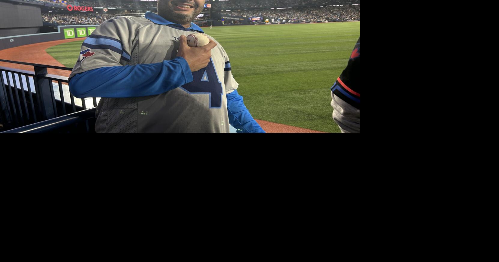 George Springer home run ball that sent Blue Jays to World Series sells at auction