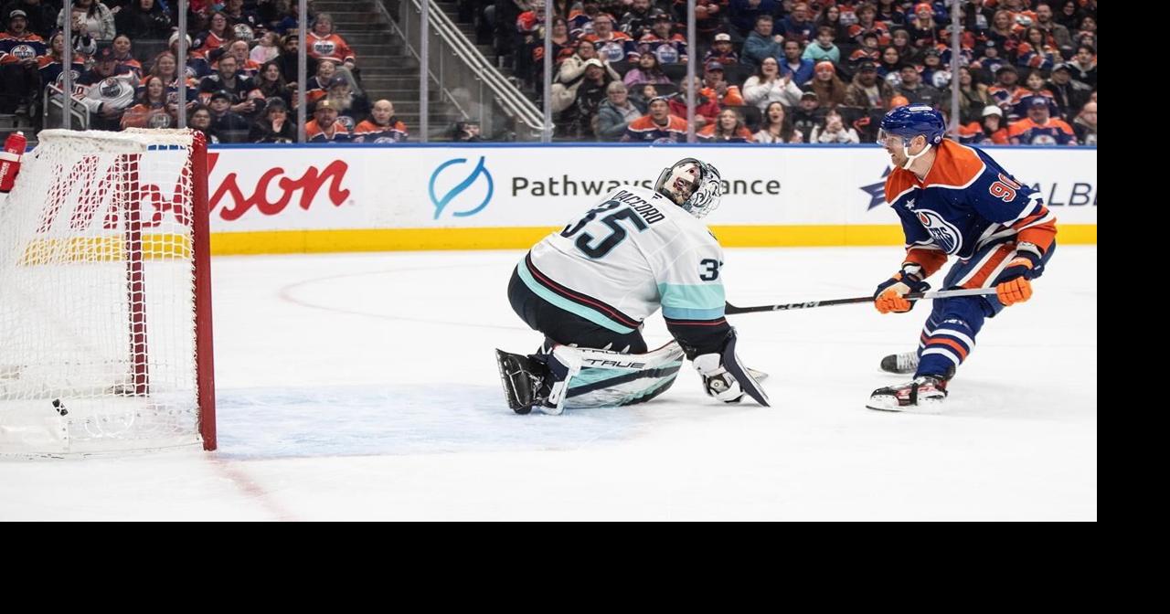 Perry scores winner as Oilers rally to edge Kraken 4-2