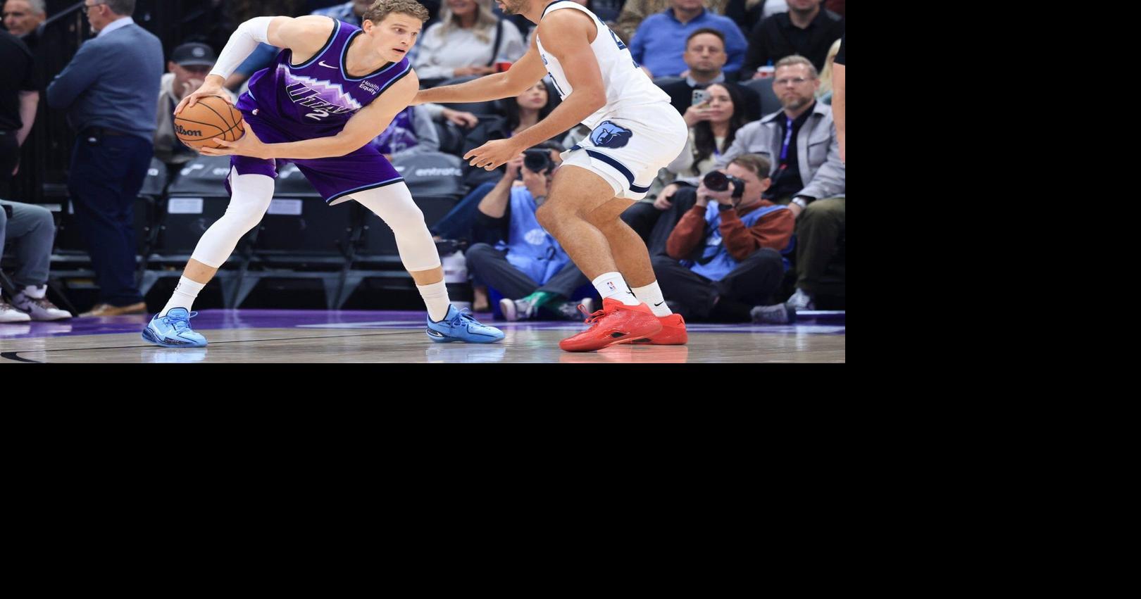 Jazz forwards Lauri Markkanen and Jaren Jackson, Jr. exit early with injuries against Grizzlies
