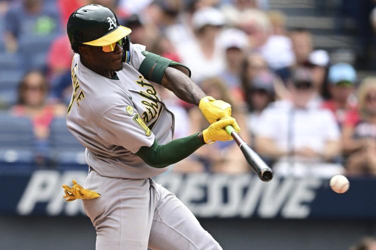 Athletics rookie center fielder Denzel Clarke headed to injured list with adductor strain