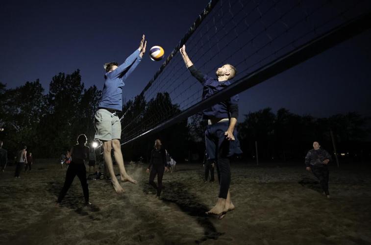 Inside Toronto’s secret beach volleyball game at Ashbridges Bay
