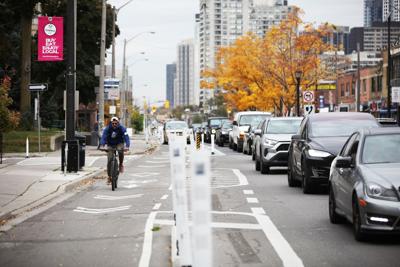 bike lane on Bloor