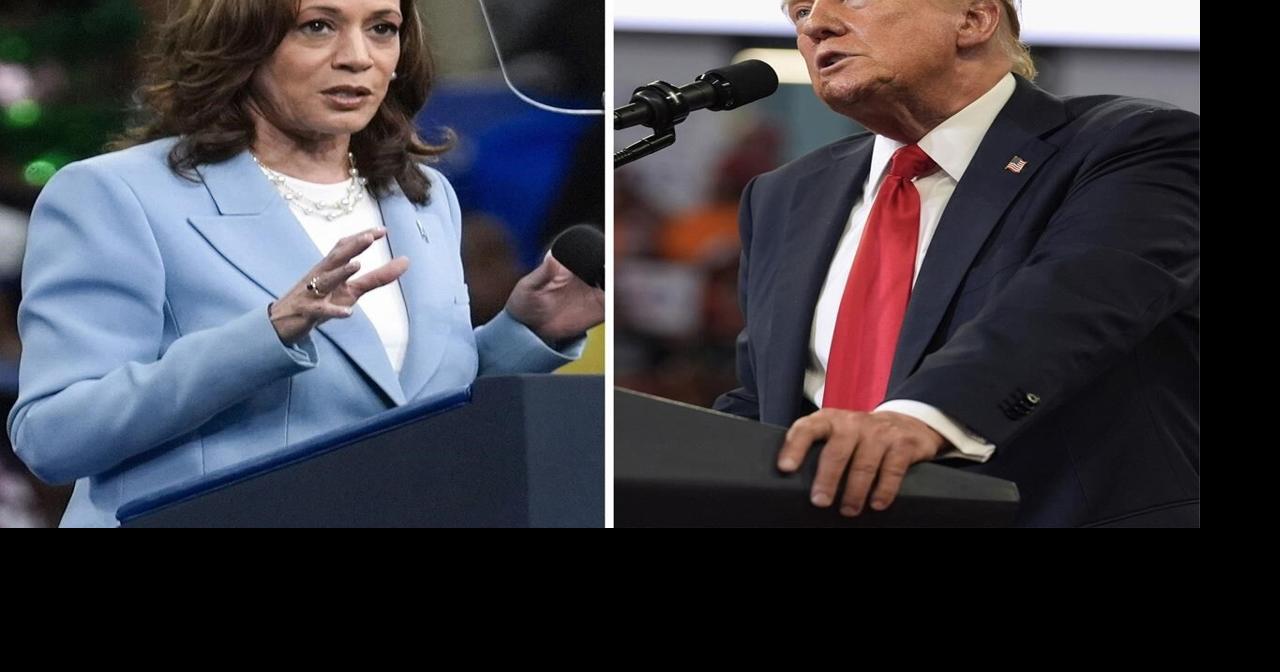 Dueling Harris and Trump rallies in the same Atlanta arena showcase America's deep divides