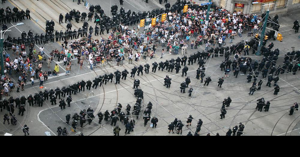 ‘Kettling’ police tactic controversial everywhere it was used