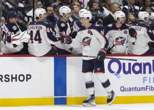 Marchenko, Chinakhov and Monahan each have 3 points as Blue Jackets beat Avalanche 6-4