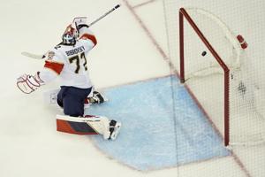 Goodrow scores in overtime, Rangers outlast Panthers 2-1 in Game 2 to even Eastern Conference final