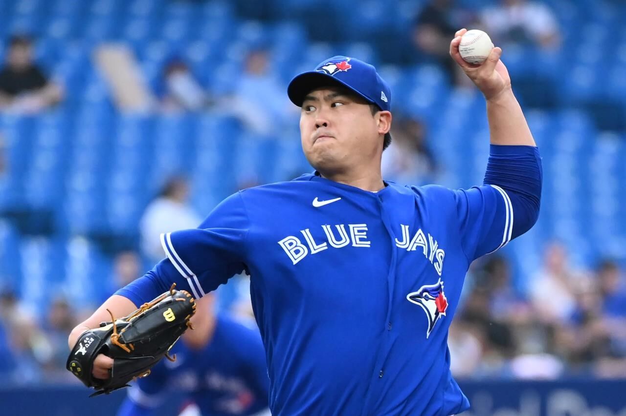 Hyun jin ryu jersey best sale blue jays