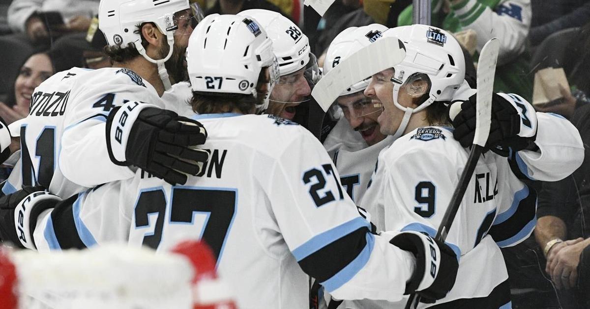 Jaxon Stauber registers first shut out of his career, Utah blanks Golden Knights, 6-0