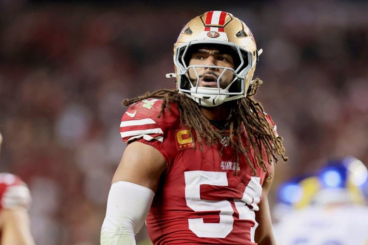 Fred Warner is voted the top off-ball linebacker in the NFL by AP writers