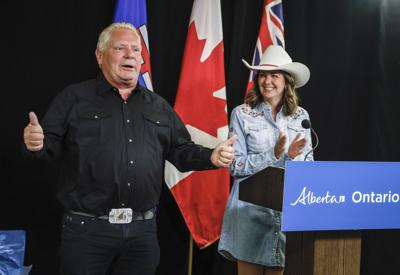 doug ford and danielle smith and benzie.JPG