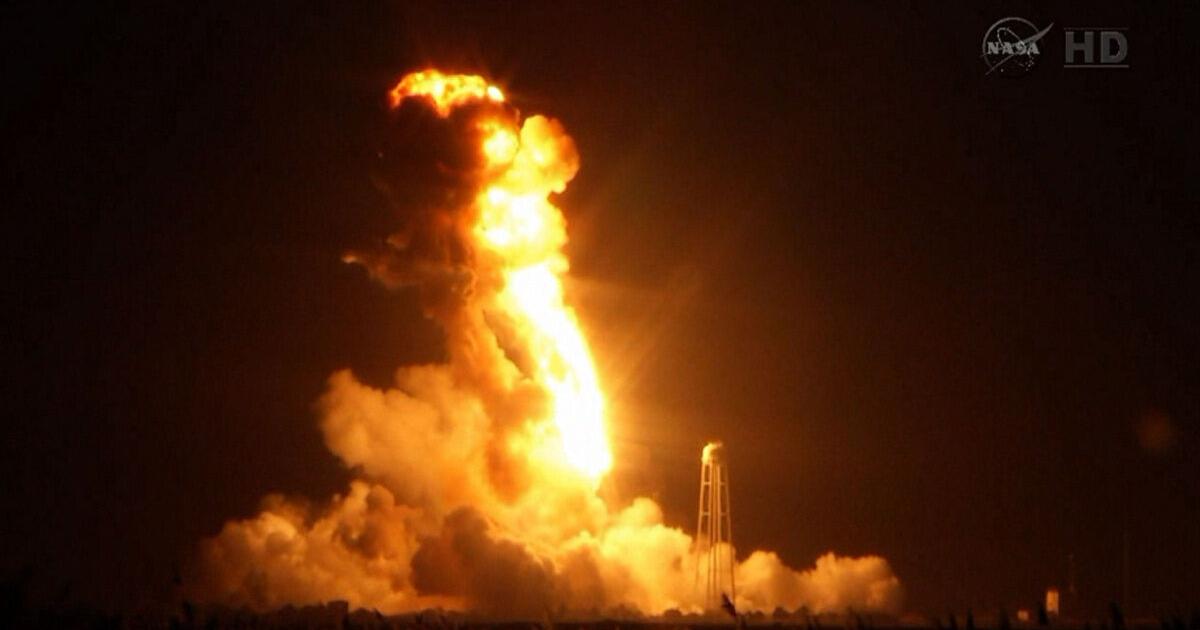 Unmanned NASA rocket explodes moments after launch