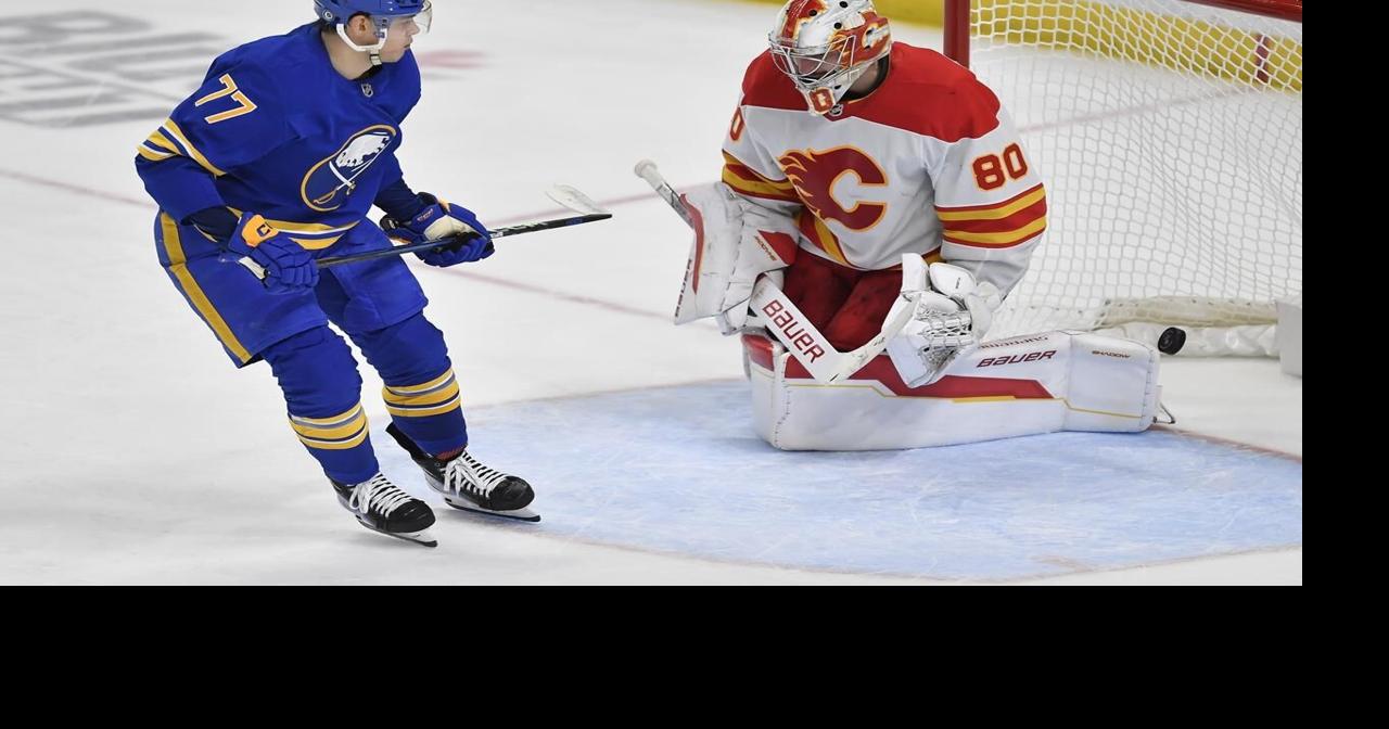 Peterka scores lone shootout goal in Buffalo's 3-2 win over Calgary