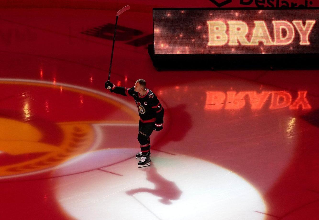 Captain Brady Tkachuk ready to return for Senators in hometown of St. Louis