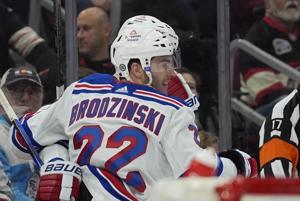 Rangers and forward Jonny Brodzinski agree on a 2-year contract extension