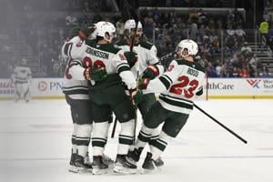 Kirill Kaprizov scores twice to lift the Wild over the Blues 4-2