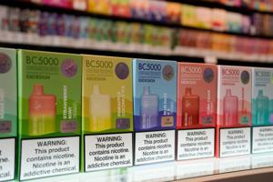 Newsom signs California law banning sales of single-use, battery-powered vapes