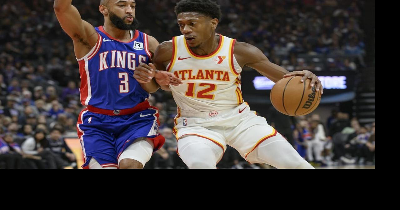 Hunter scores 24 points, Daniels has game-winning block as Hawks beat Kings 109-108