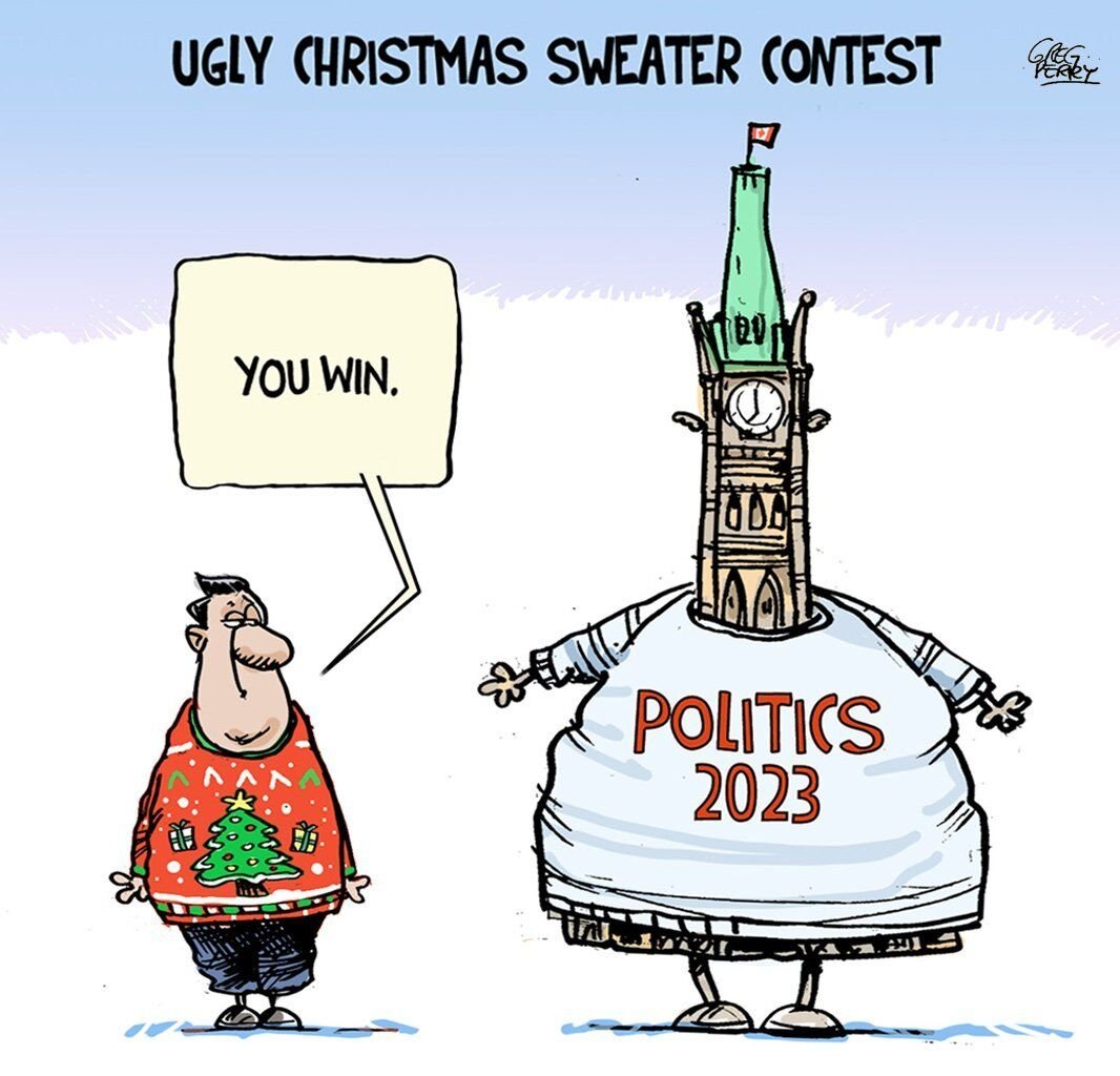 Political ugly christmas on sale sweater