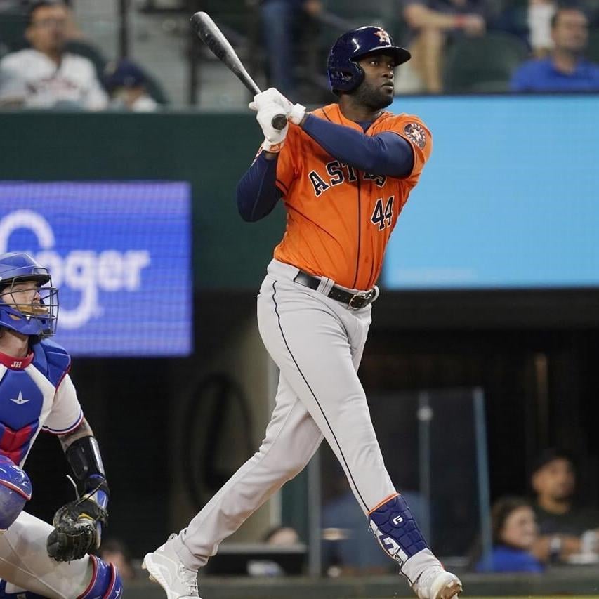 Tucker homers, Odorizzi pitches Astros past Rangers 5-1