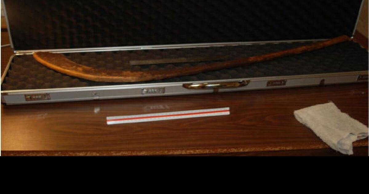 World’s oldest hockey stick for sale