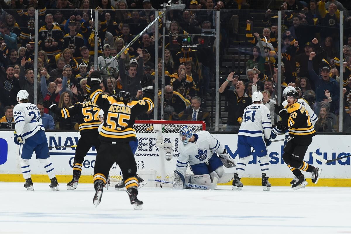 LIVE Leafs stumble out of NHL playoffs after Game 7 loss to Bruins