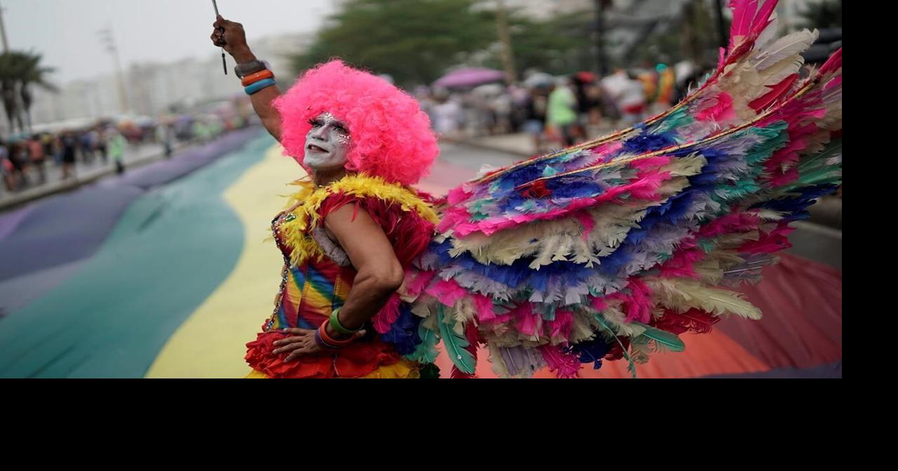 Thousands brave the rain for Rio de Janeiro’s LGBT parade