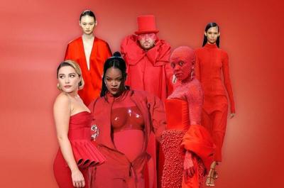 From Rihanna to Doja Cat, red is the new power colour