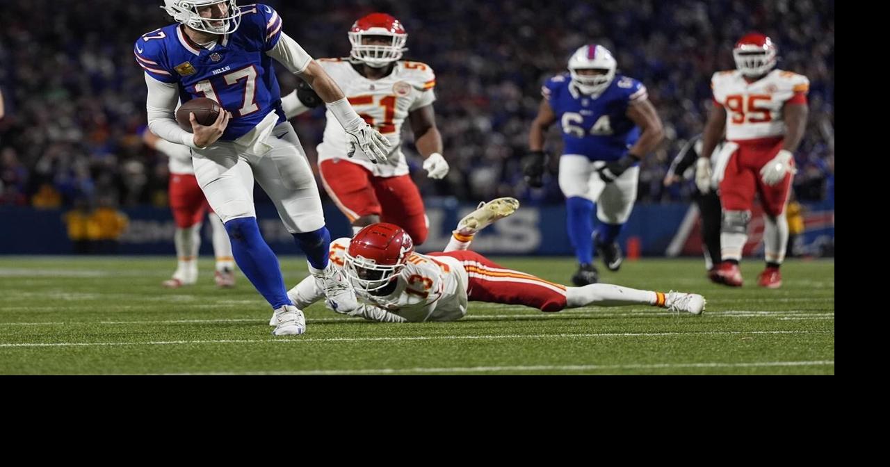 Josh Allen has TD run to seal Bills' 30-21 win over KC and end Chiefs' bid for a perfect season