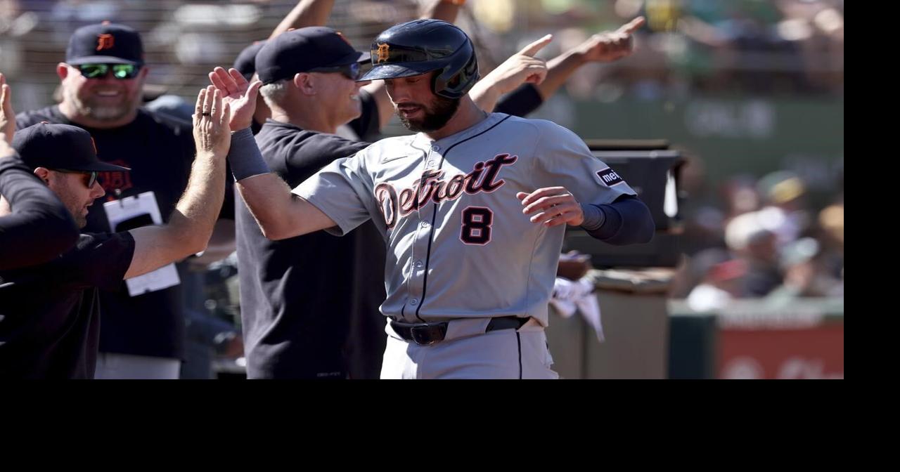 Sweeney has 4 hits, Madden strikes out seven in Tigers' 9-1 win over Athletics