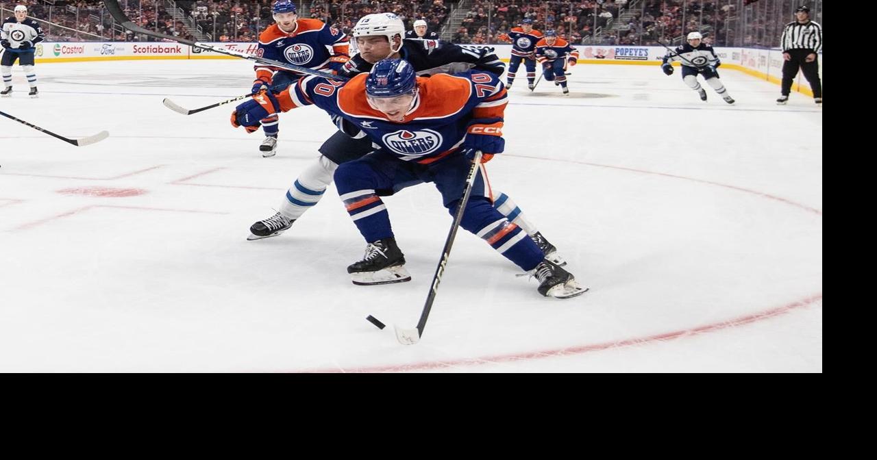 Dineen scores in OT as Oilers ground Jets 3-2